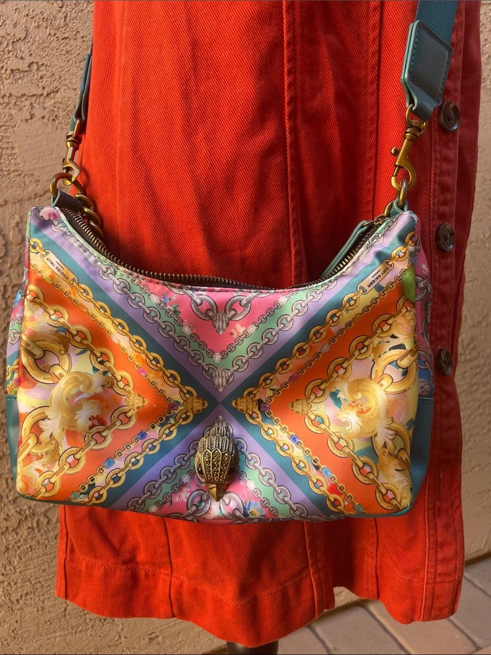 Kurt Geiger Recycled Multicolor Crossbody Bag